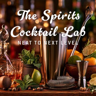 Register for The Spirits Cocktail Lab: Neat to Next Level on Eventbrite
