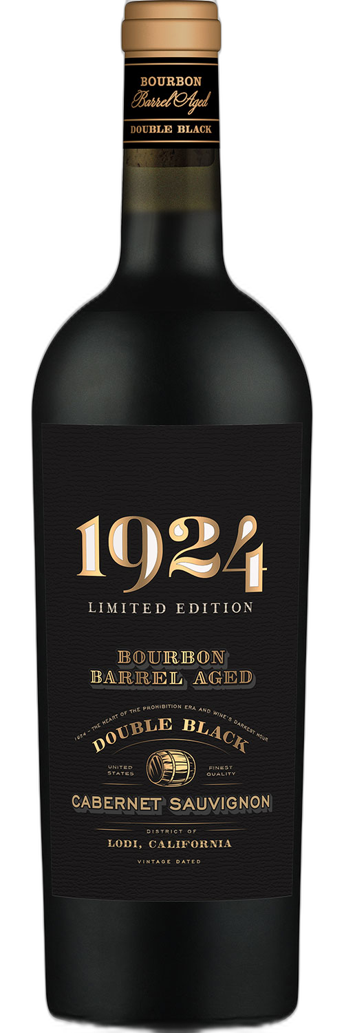 1924 Double Black Bourbon Barrel Aged Cabernet Sauvignon