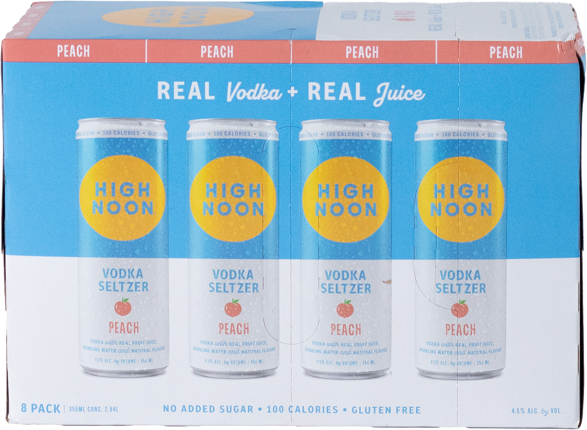 High Noon Peach Vodka Seltzer