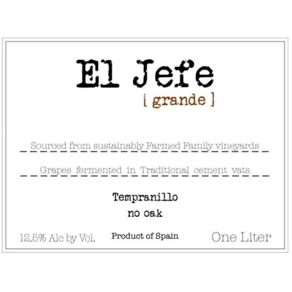 El Jefe Grande Tempranillo