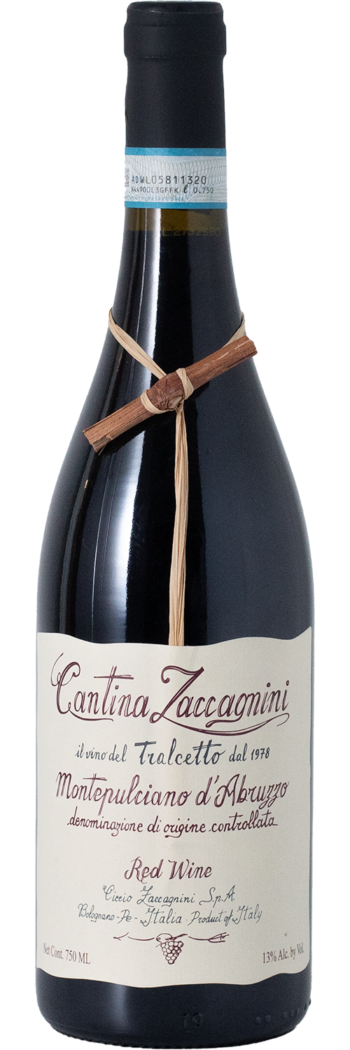 Cantina Zaccagnini il vino “dal tralcetto” Montepulciano d'Abruzzo