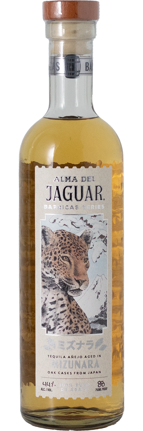 Alma del Jaguar Anejo Mizunara Cask Barricas Series Tequila