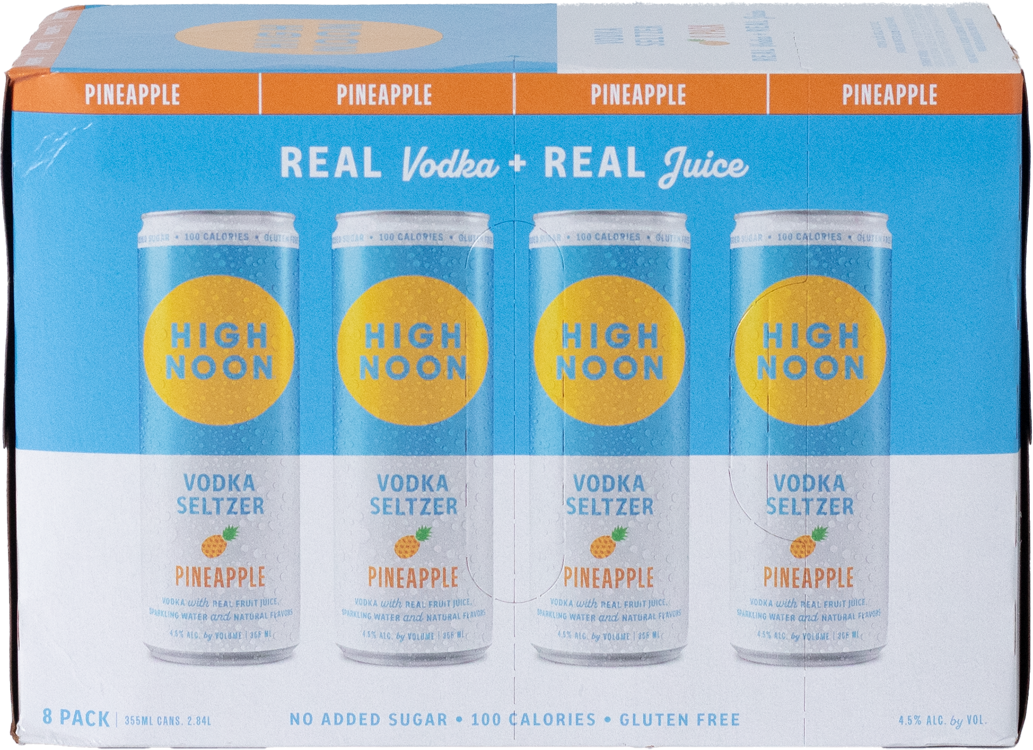 High Noon Pineapple Vodka Seltzer 