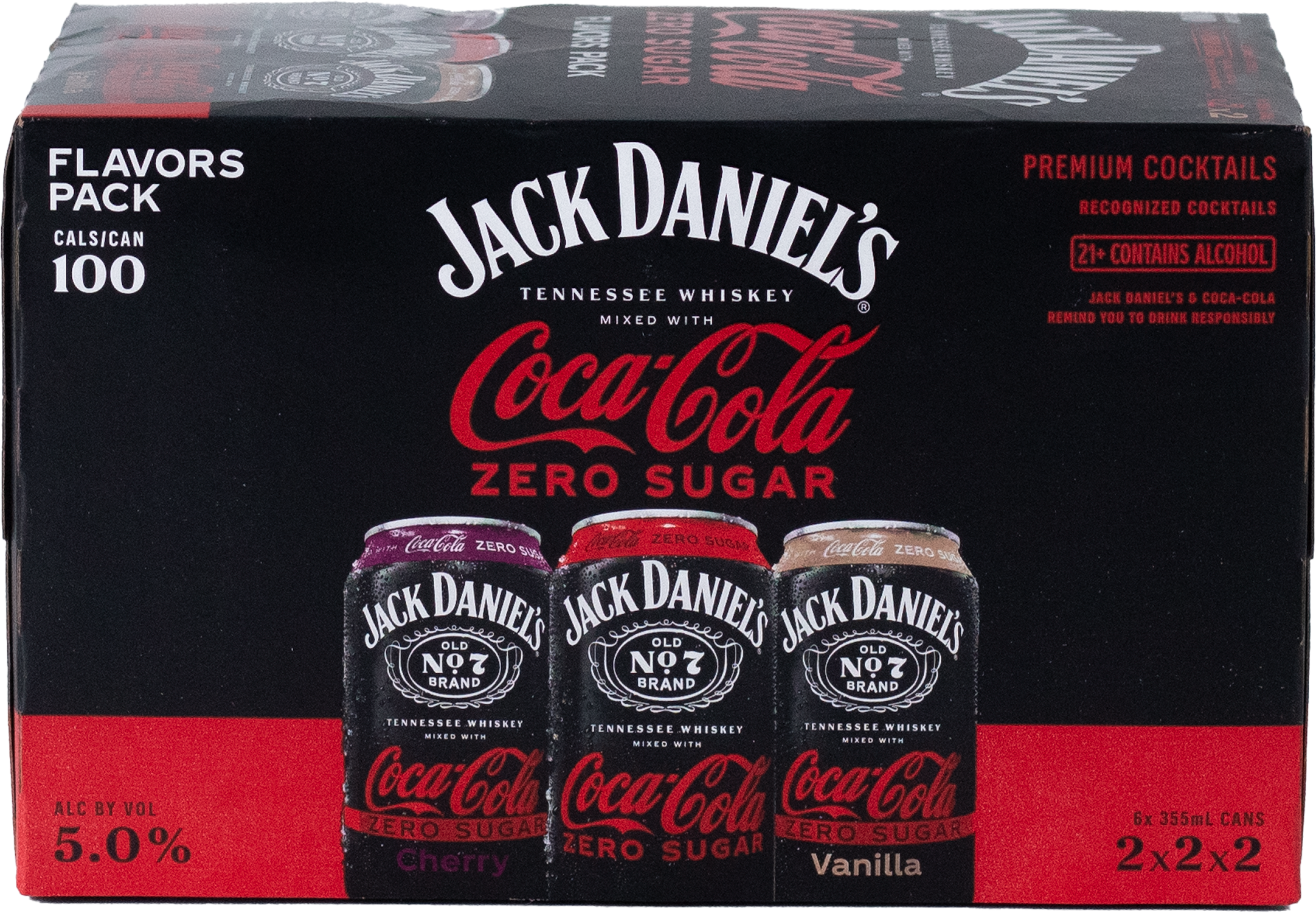 Jack Daniel's & Coke Zero Vareity Pack