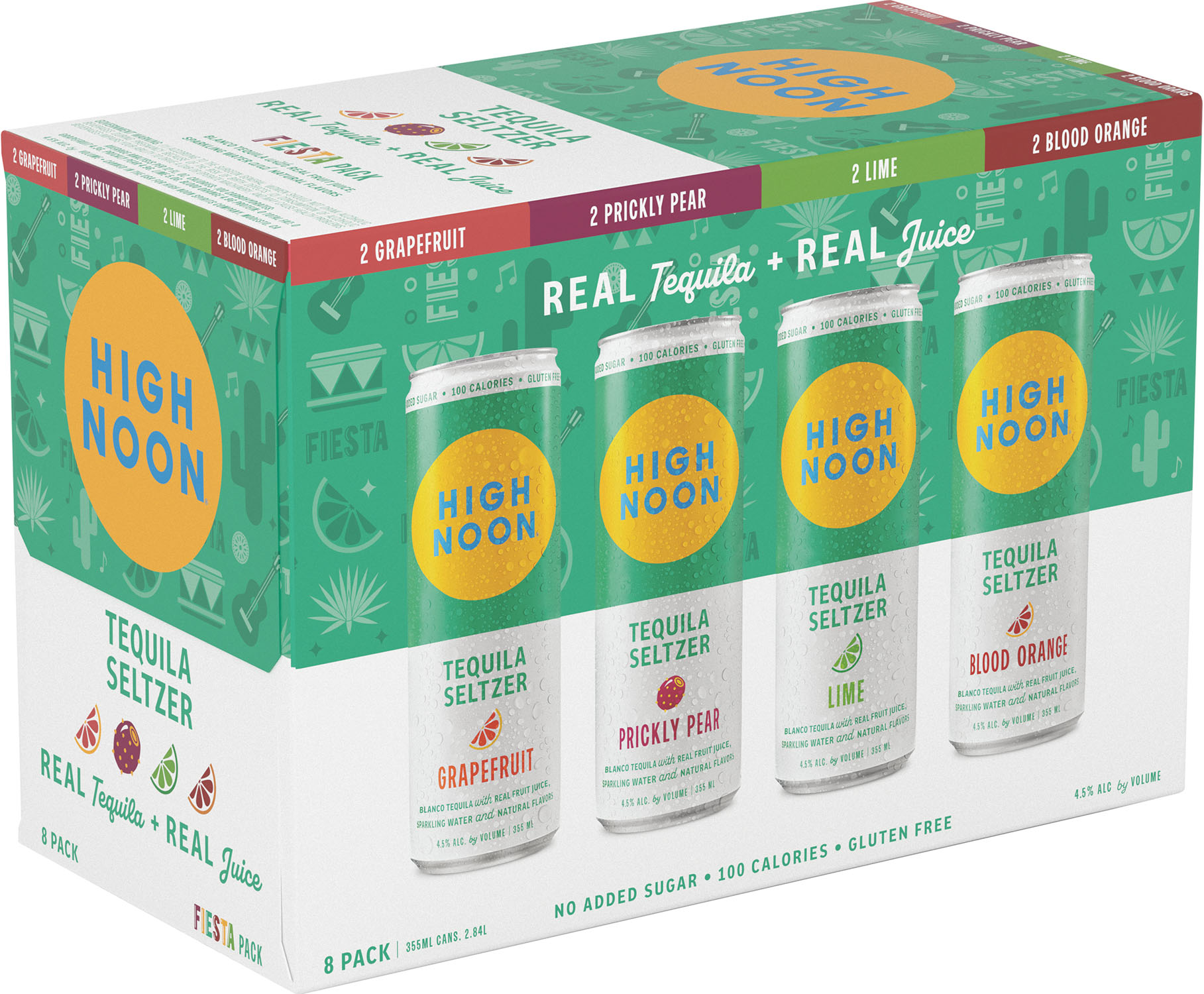 High Noon Tequila Seltzer Fiesta Pack