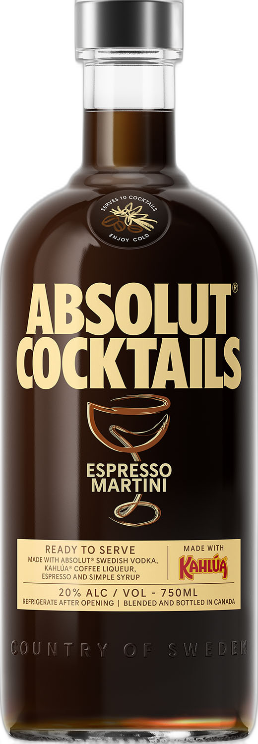 Absolut Cocktails Espresso Martini