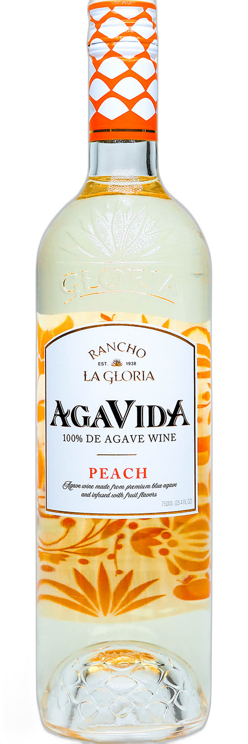 AgaVida Peach Agave Wine