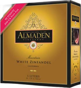Almaden Mountain White Zinfandel
