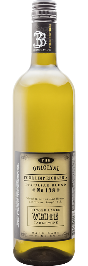Bagg Dare Wine Co. The Original Poor Limp Richard's Peculiar Blend No. 138