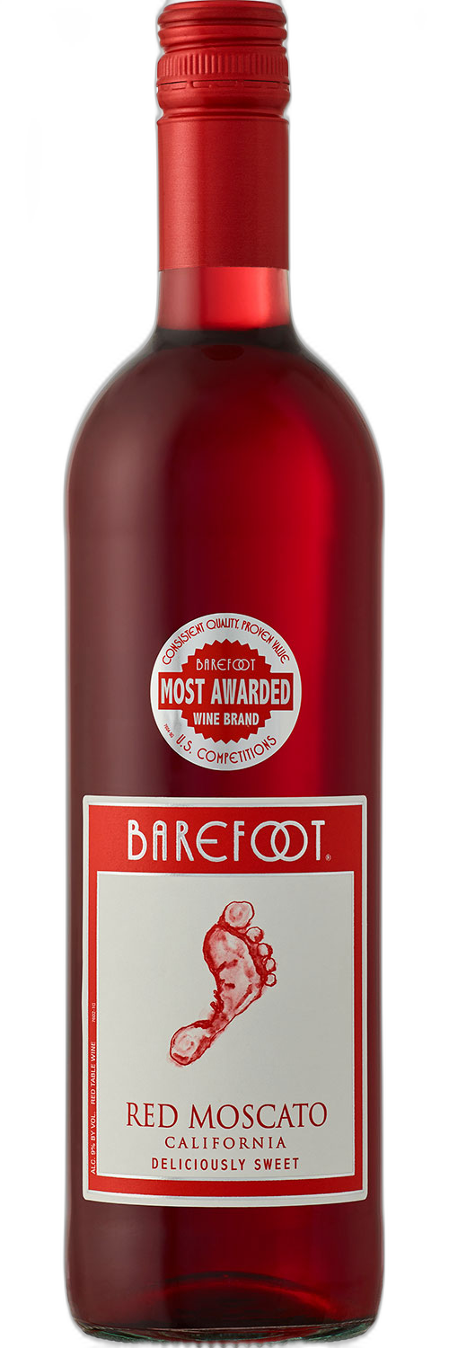 Barefoot Red Moscato