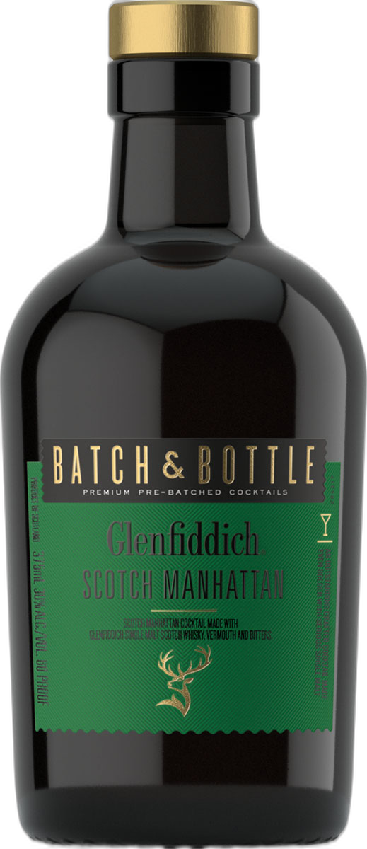 Batch & Bottle Glenfiddich Scotch Manhattan