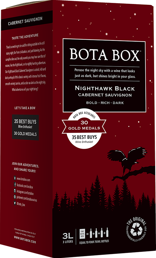 Bota Box Nighthawk Black Bold Cabernet Sauvignon