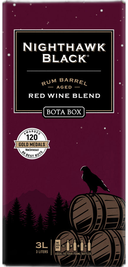 Bota Box Nighthawk Black Rum Barrel Aged Red Wine Blend