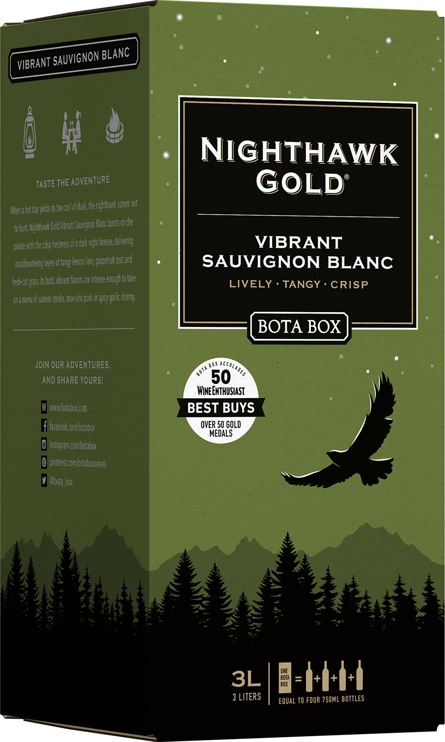 Bota Box Nighthawk Vibrant Sauvignon Blanc