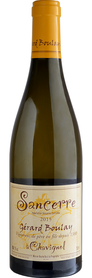 Gérard Boulay Sancerre à Chavignol