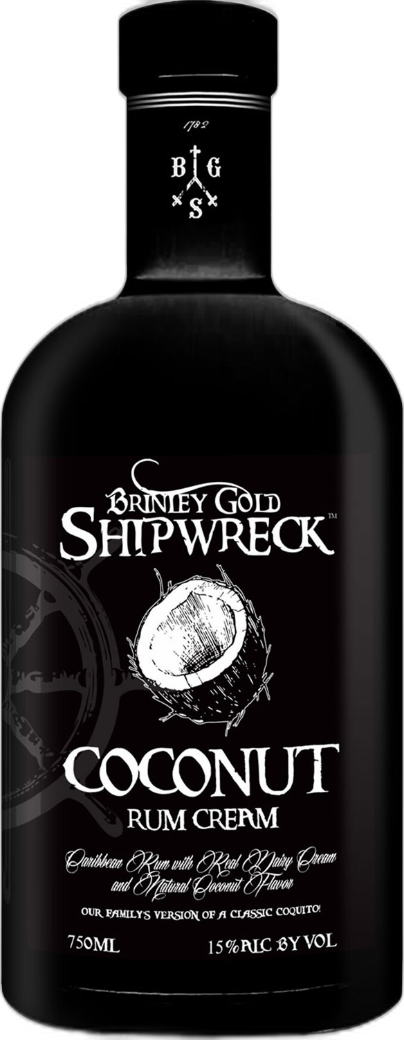 Brinley Gold Shipwreck Coconut Rum Cream