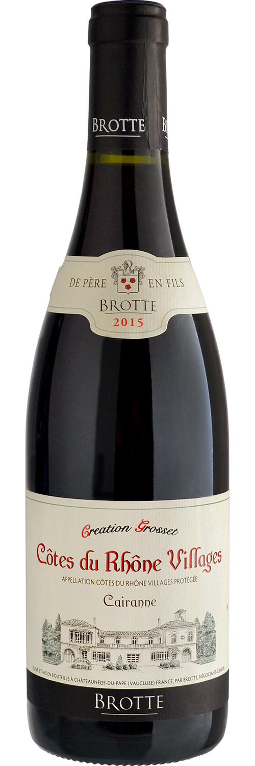 Brotte Creation Grosset Cru des Côtes du Rhone
