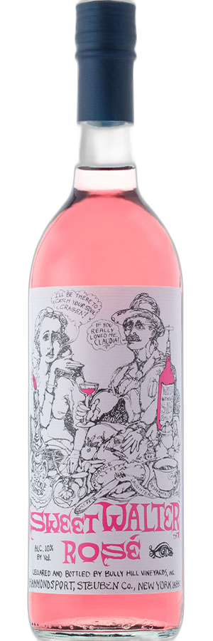 Bully Hill Vineyards Sweet Walter Rosé