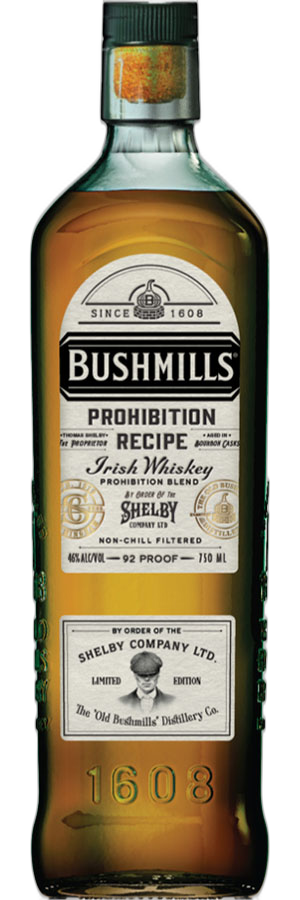 Bushmills Prohibition Recipe Irish Whiskey