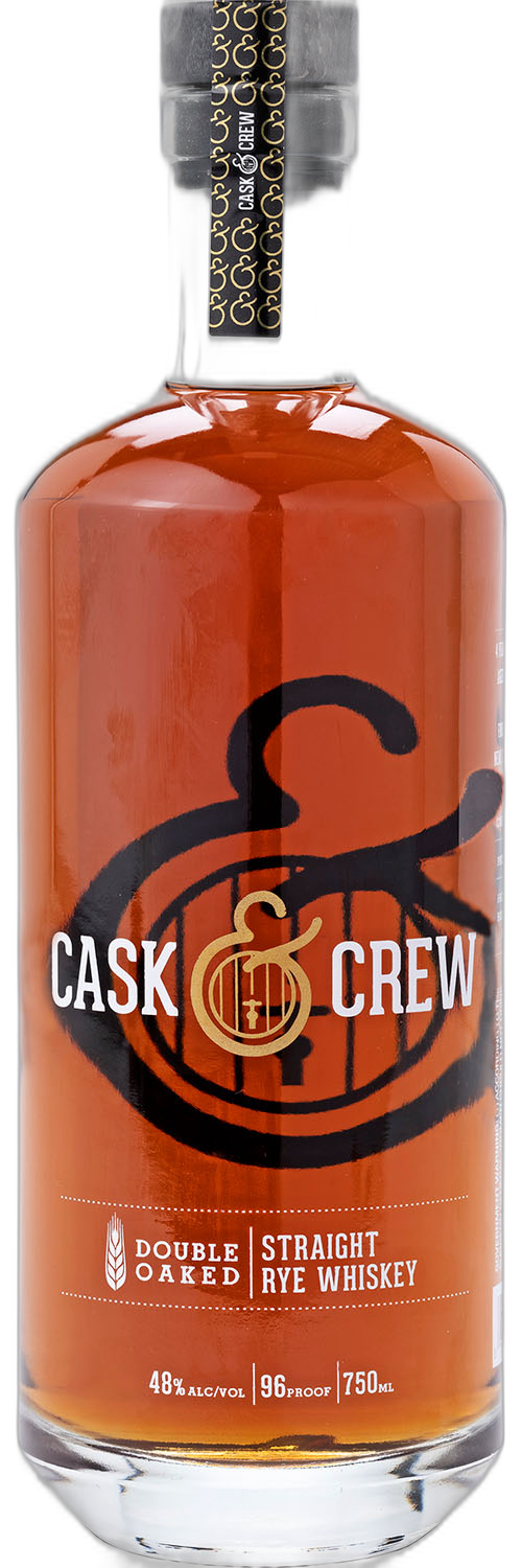 Cask & Crew Double Oaked Straight Rye Whiskey