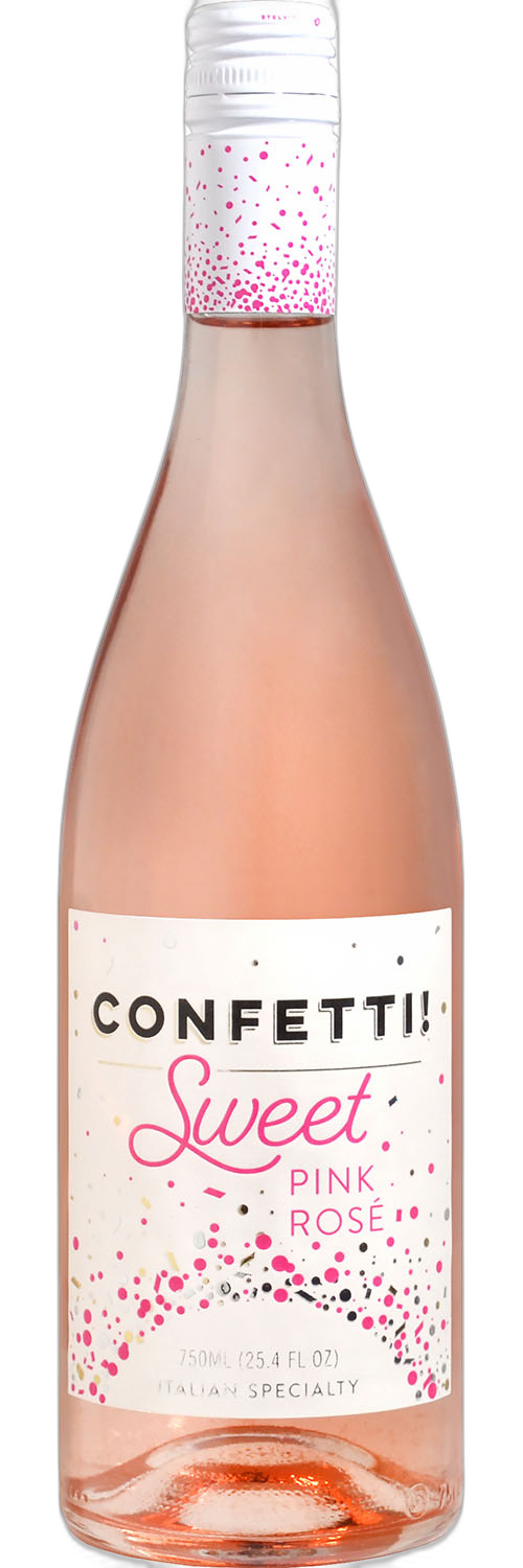 Confetti! Sweet Pink Rosé