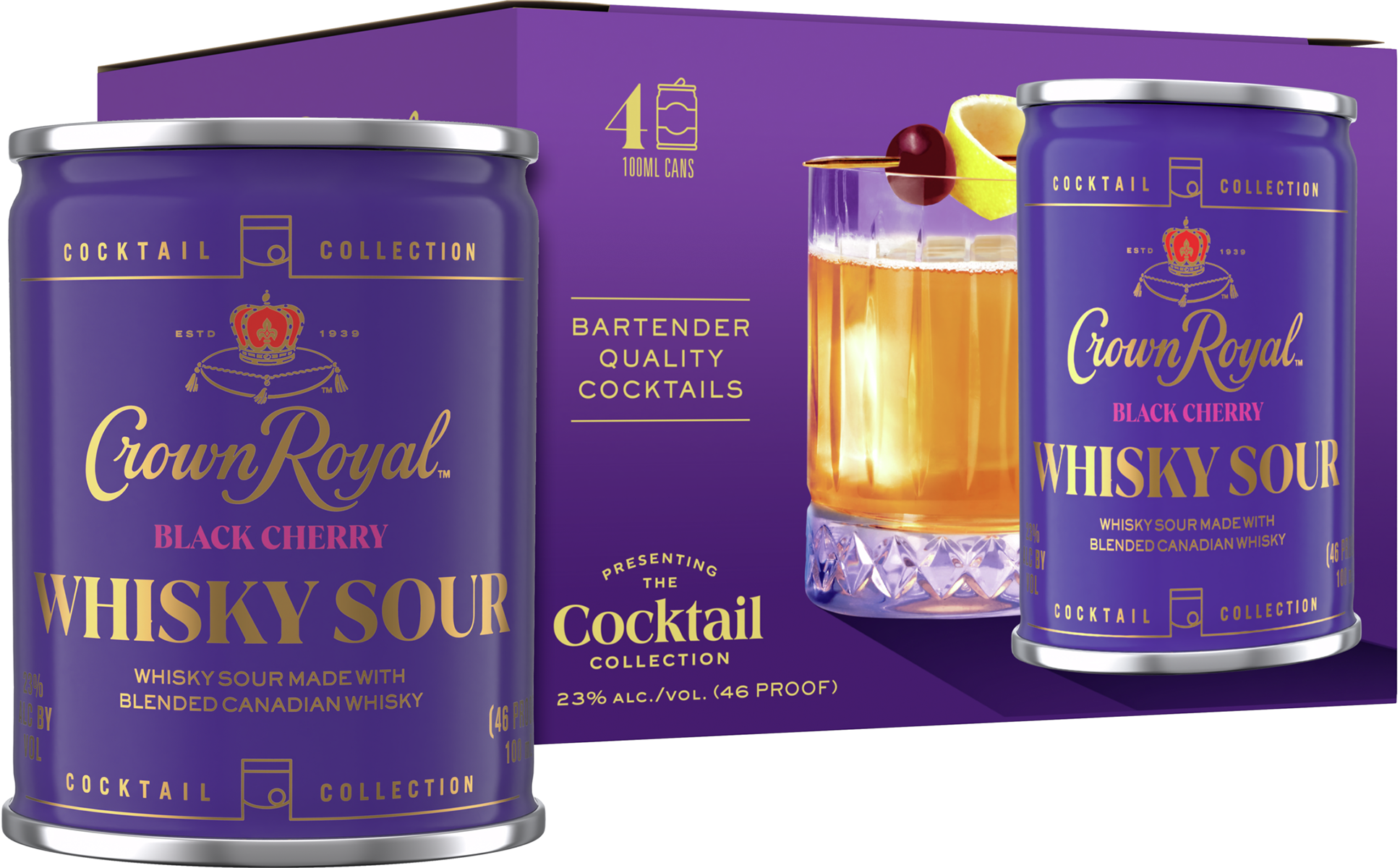Crown Royal Black Cherry Whisky Sour