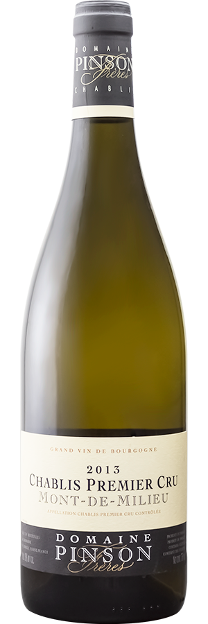 Domaine Pinson Frères Chablis Premier Cru Mont-de-Milieu