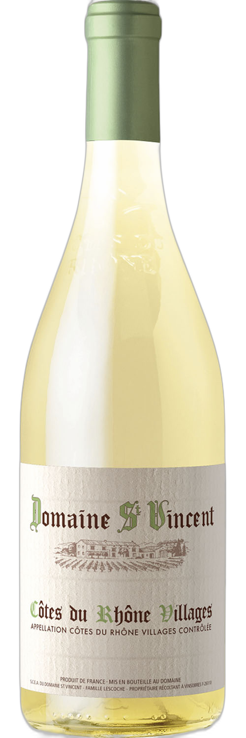 Domaine St. Vincent Côtes du Rhône Villages Blanc