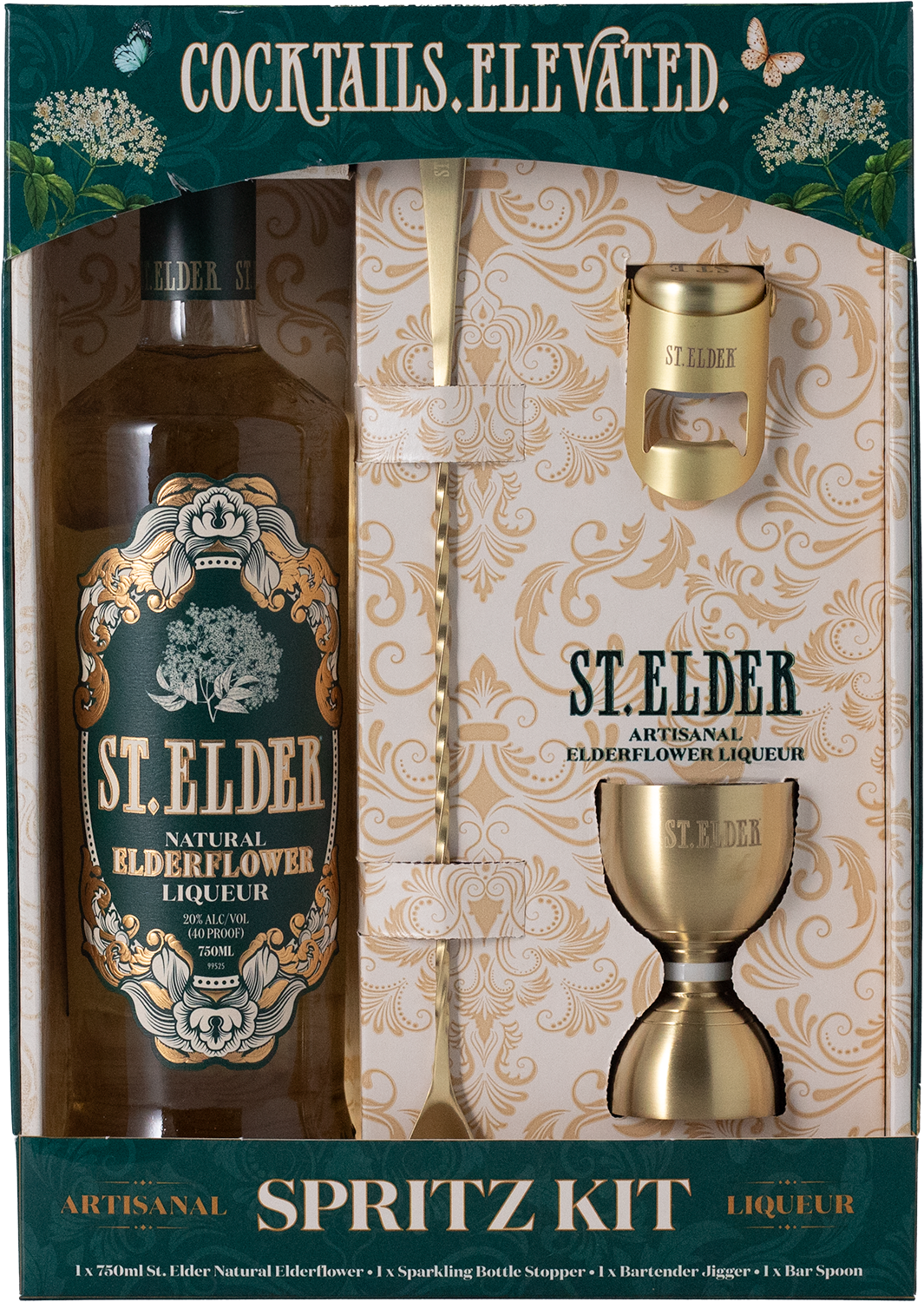 St Elder Artisanal Elderflower Liqueur 