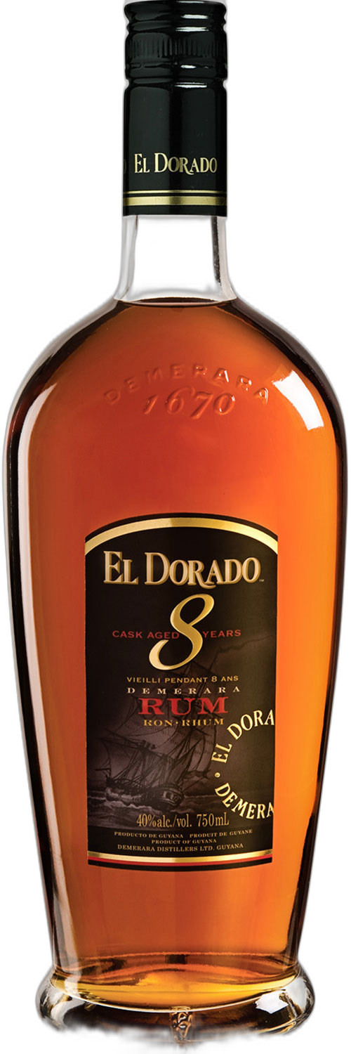 El Dorado Demerara Rum Cask Aged 8 Years