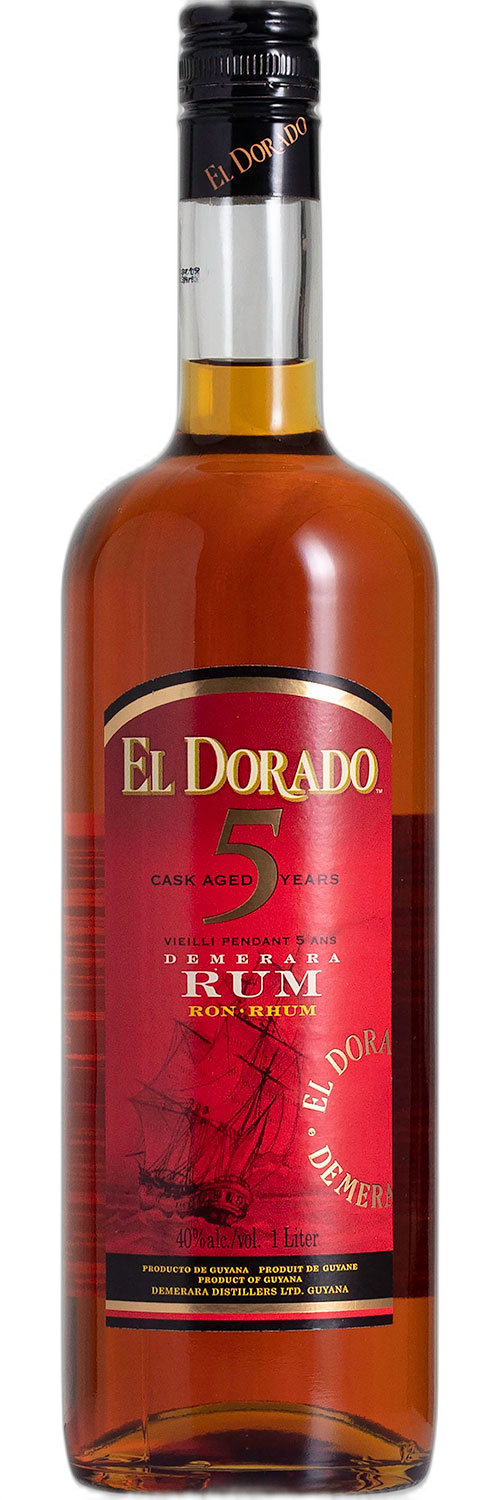 El Dorado Demerara Rum Cask Aged 5 Years