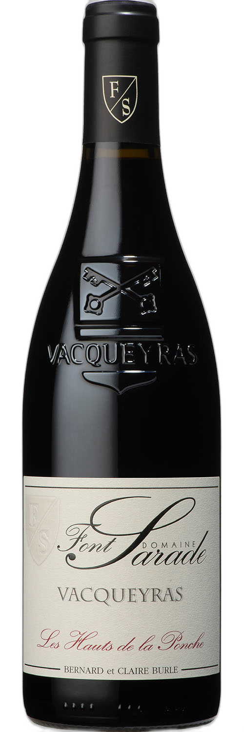 Domaine Font Sarade Vacqueyras Les Hauts de La Ponche