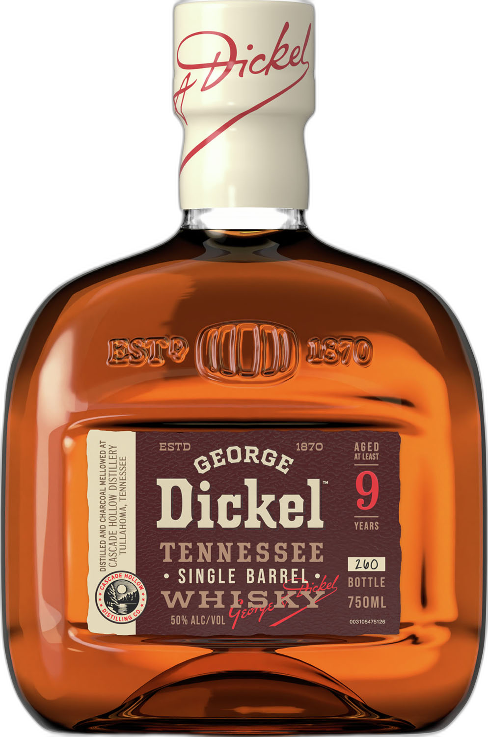 George Dickel Single Barrel Aged 9 Years Tennessee Whisky