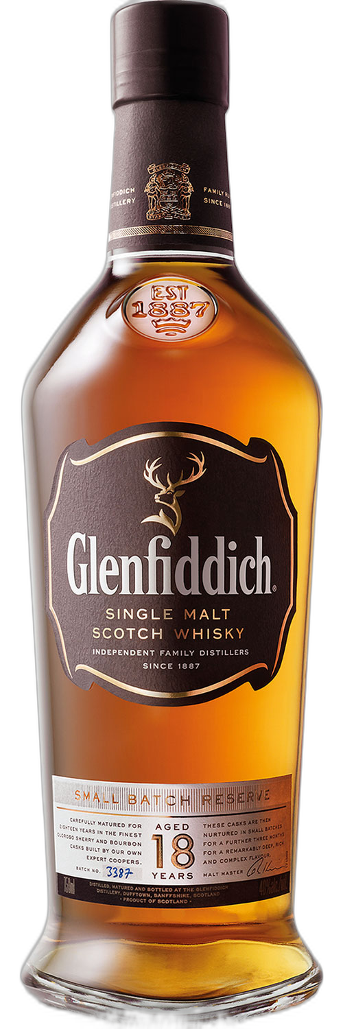 Glenfiddich 18 Year Old Ancient Reserve Single Malt Scotch