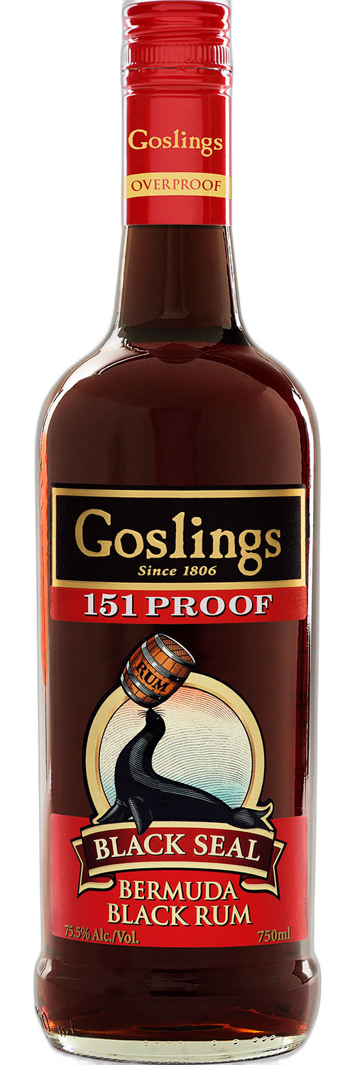 Gosling's Black Seal 151 Proof