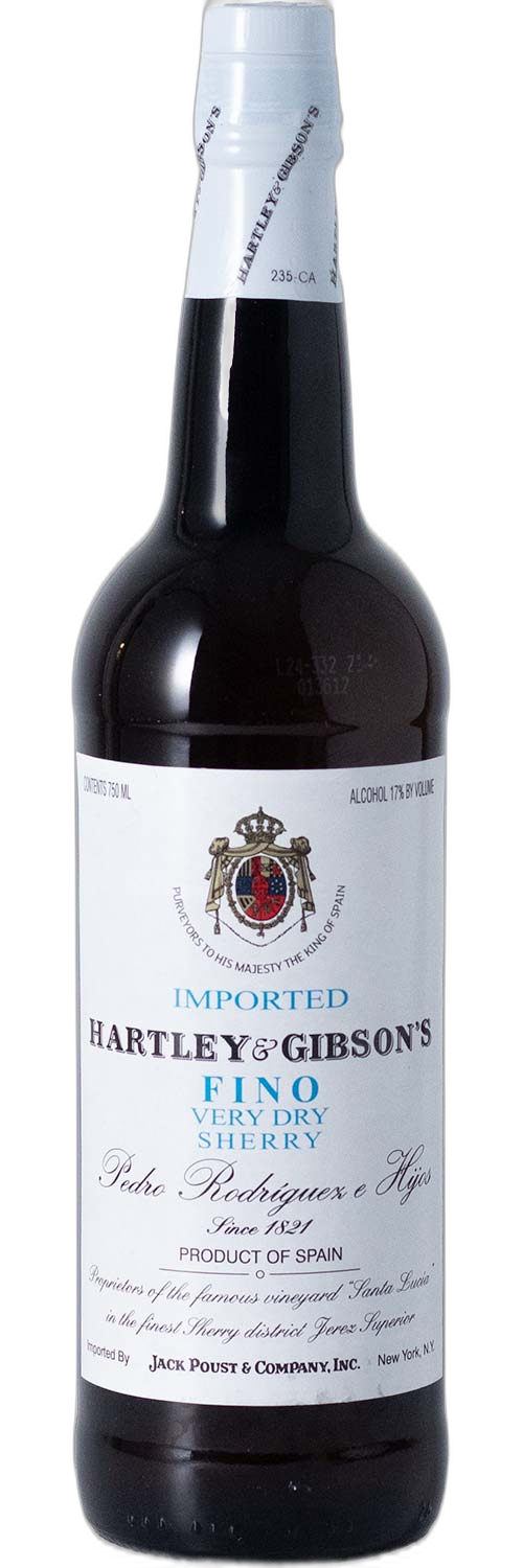 Hartley & Gibson's Fino Very Dry Sherry