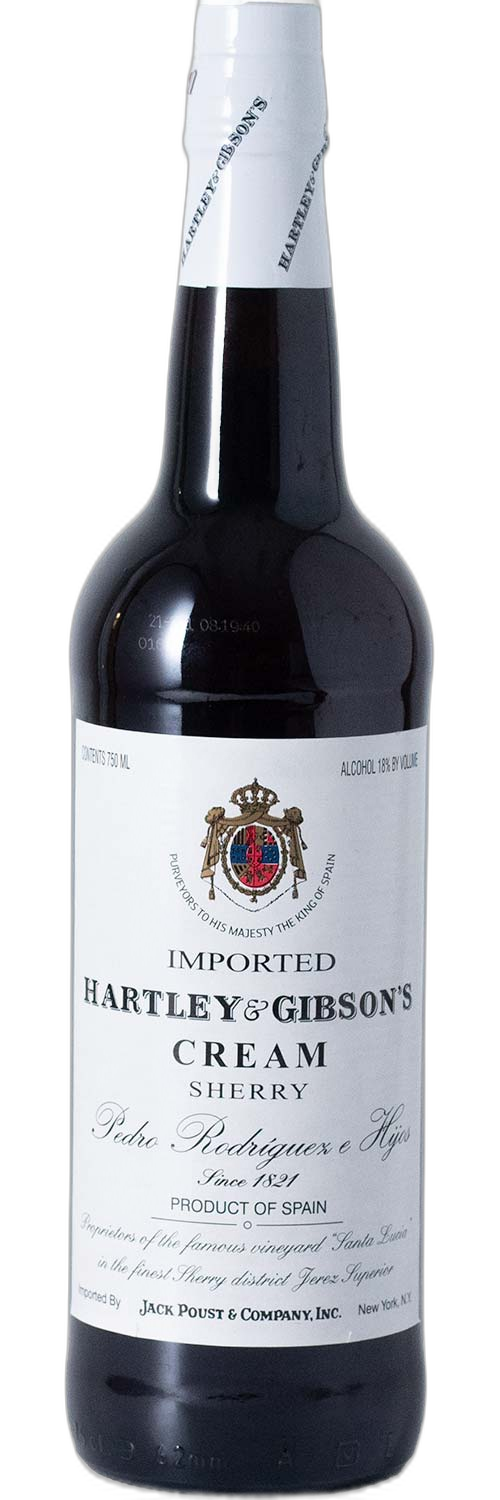 Hartley & Gibson's Cream Sherry