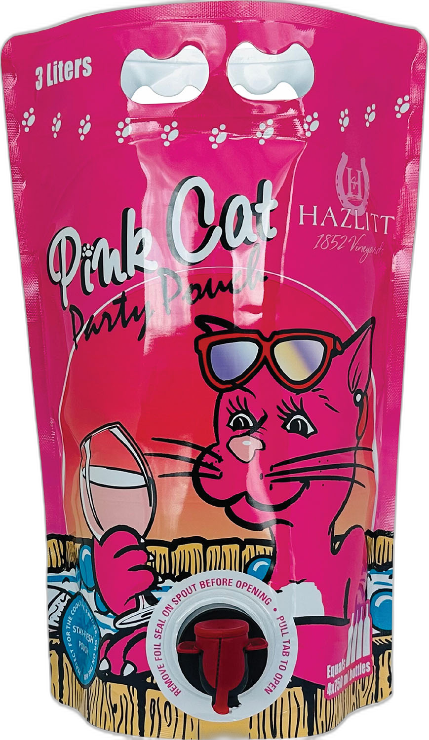 Hazlitt 1852 Vineyards Pink Cat