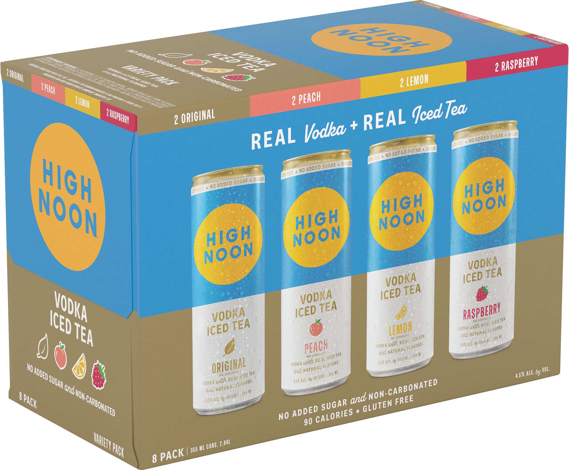 High Noon Vodka Iced Tea Variety Pack