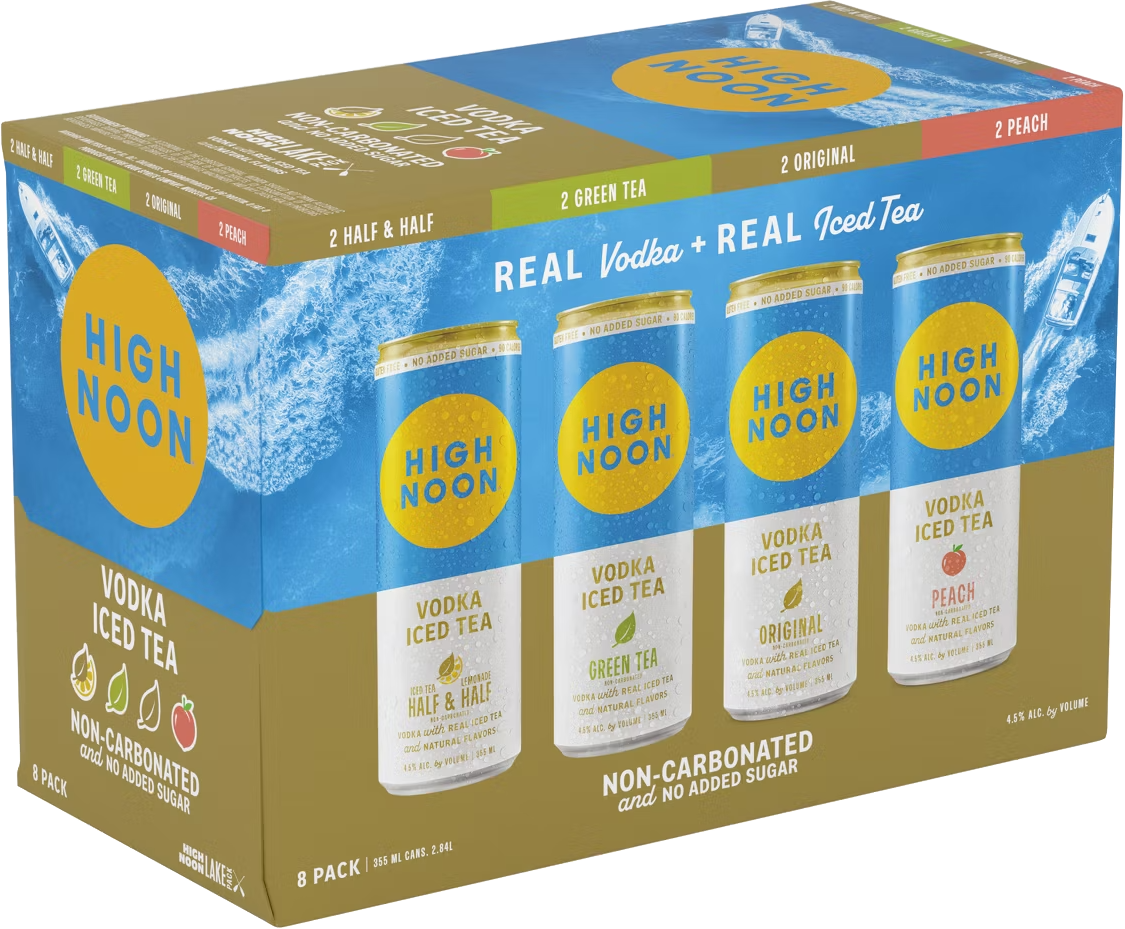High Noon Vodka Iced Tea Lake Pack