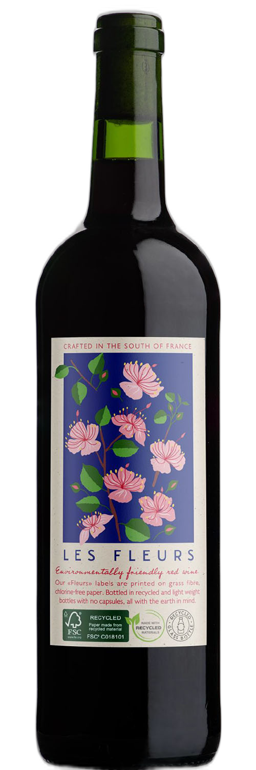 Les Fleurs Environmentally Friendly Red Wine
