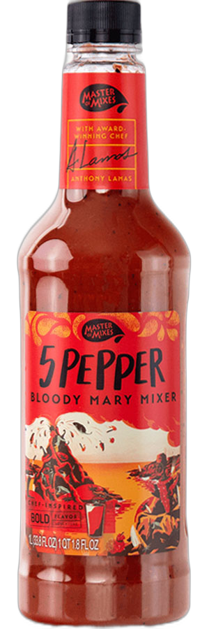 Master of Mixes 5 Pepper Bloody Mary Mixer