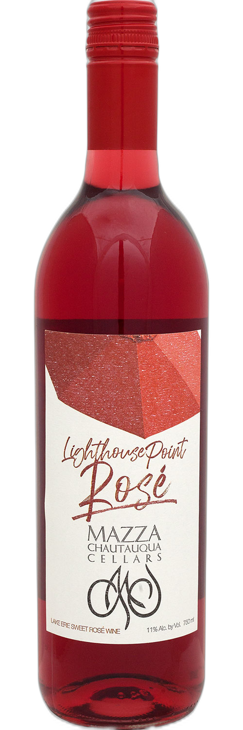 Mazza Chautauqua Cellars Lighthouse Point Rosé