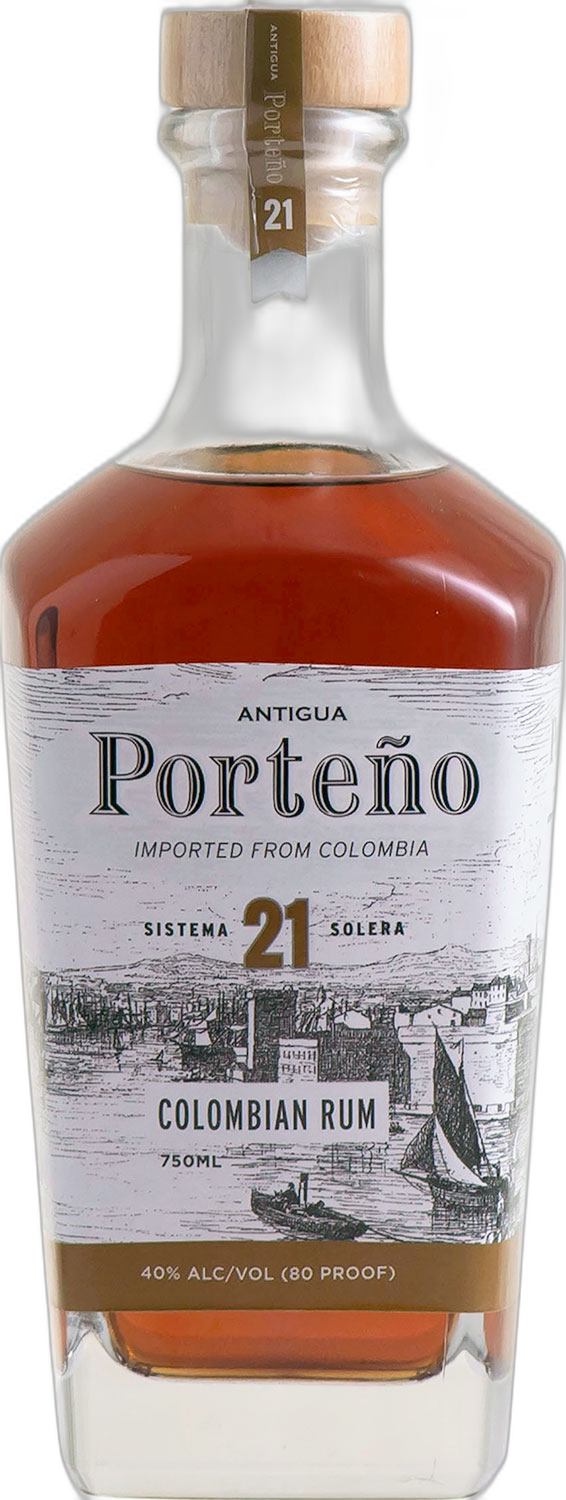 Antigua Porteño Sistema Solera 21 Colombian Rum