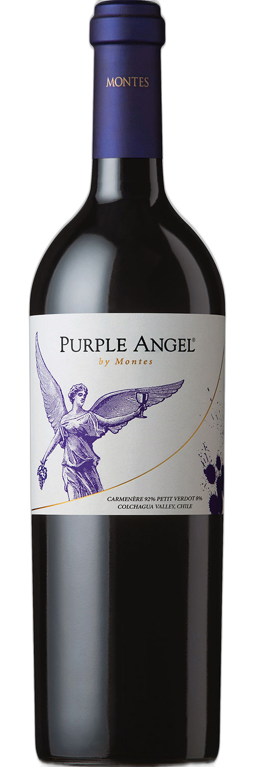Purple Angel by Montes