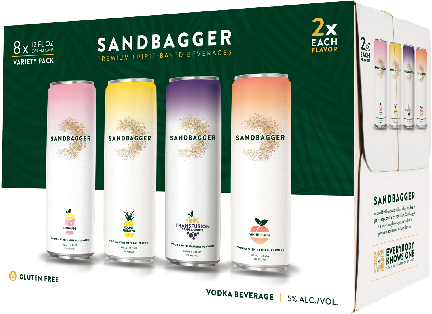 Sandbagger Vodka Mixer Pack