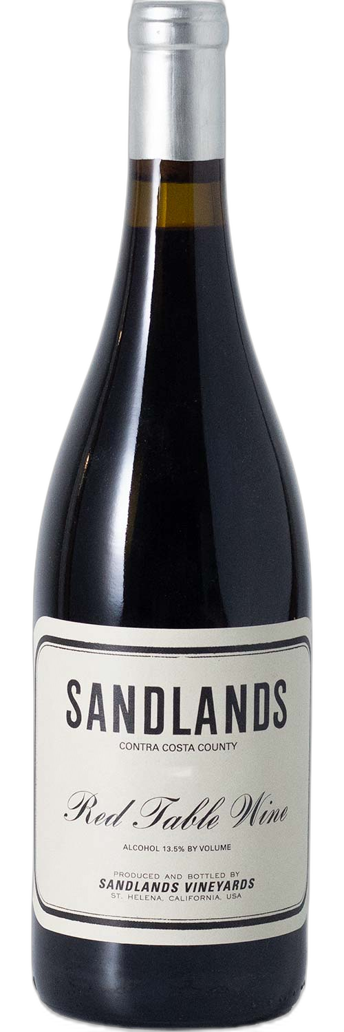 Sandlands Red Table Wine Contra Costa County