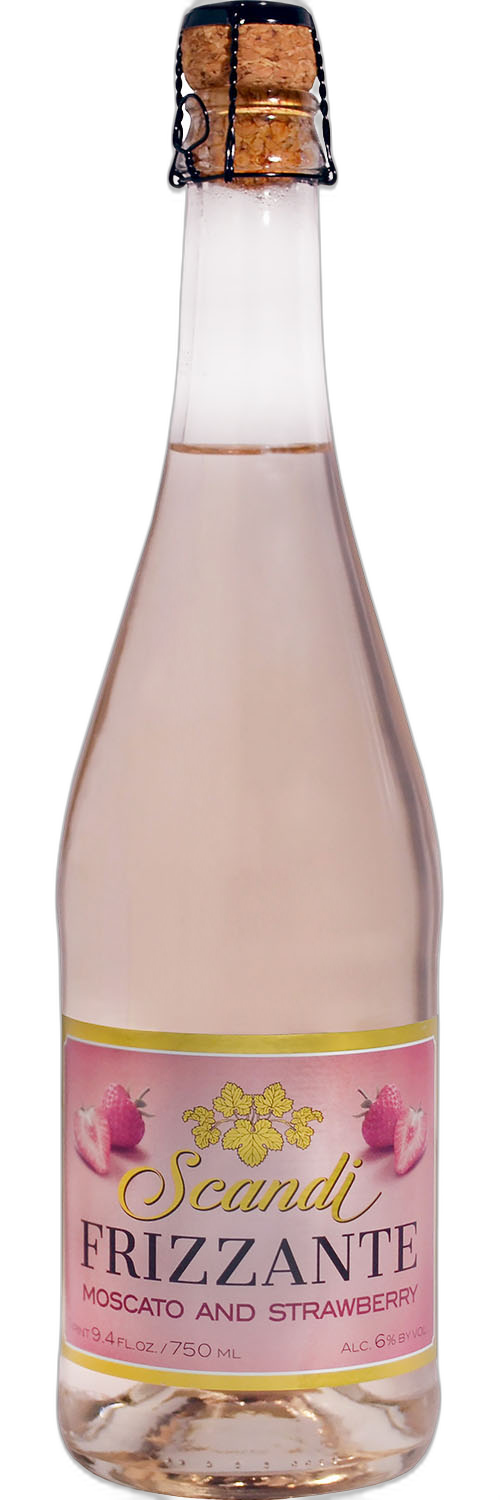 Scandi Frizzante Moscato and Strawberry