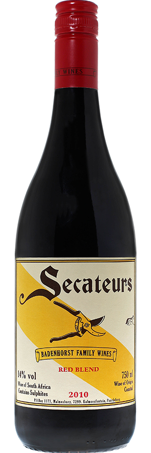 Secateurs Vintage Red Wine