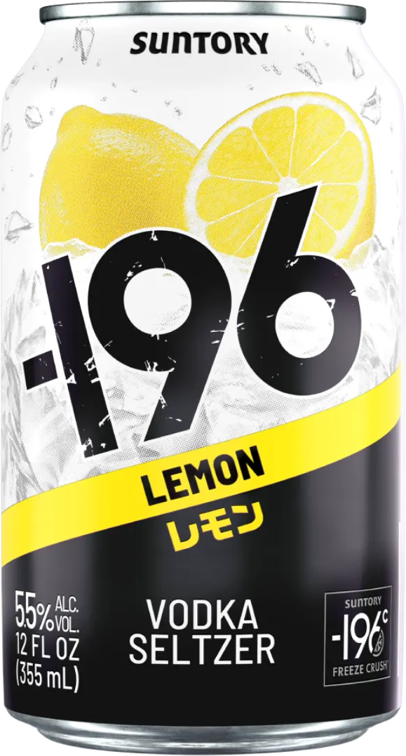 -196 Lemon Vodka Seltzer